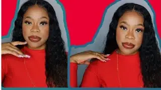 SUNBER HAIR DEEP WAVE 18 INCH LACE FRONT WIG REVIEW | AMAZON.COM