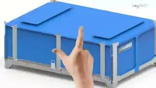SafetyBATTbox XL Storage for quarantine of HV-lithium-ion-batteries