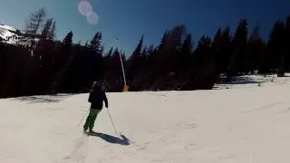 Alta Badia: Max sulla Bamby 2