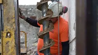 Ejecuci&oacute;n de Micropilotes de 200 mm y armadura Ischebeck 40/16.