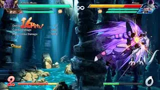 Dragon Ball Fighterz Captain Ginyu 7.5K corner combo with Tien double super