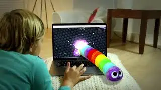 Slither.io Large Plush from Bonkers Toys