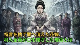 祝言を捨て闇へ消えた花嫁、村人全員が口を閉ざした理由とは| 野談 | 伝説 | 昔話 | 説話 | 民話
