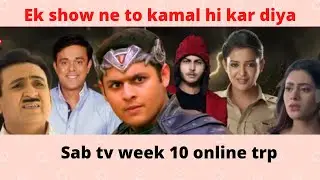 Sab tv week 10 online trp #trpking