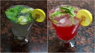 Mojito Drinks | Rose Mojito | How To Make Mojito ?| Easy Drinks | Quick Drinks | Summer Drinks