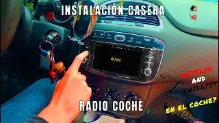 Le instalo una radio en el coche para ver NETFLIX??? mientras conduce? Fiat Punto