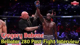 Bellator 280: Gregory Babene on getting first KO win since 2010 after string of submissions
