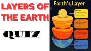 Layers Of Earth Quiz | Interior Of The Earth MCQ questions | Interior Of Earth MCQs | #earth #quiz