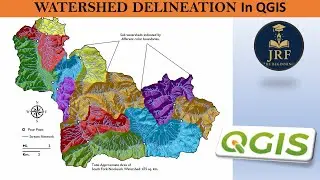 Watershed Delineation in QGIS | Step-by-Step Tutorial for Beginners | GIS Projects
