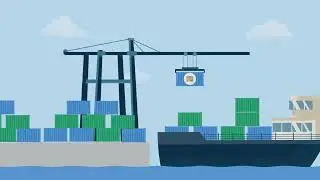Typographic Workshop Announcement Video for Container Trading Platform Boxport