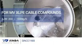 Saudi SJW-200 Co Kneader for MV XLPE  Cable Compounds #compounds #extrudermachine