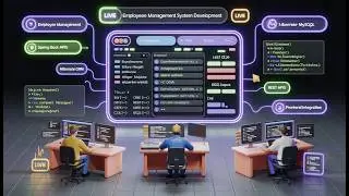 ☕ Full Stack Java Project LIVE | Employee Management System with Spring Hibernate / Spring boot