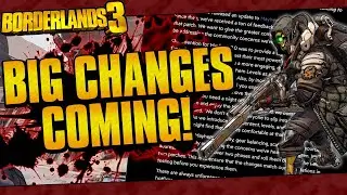 Borderlands 3 | BIG CHANGES COMING!! (Spreading Out Loot Pools, Better End Game Scaling, And More!)