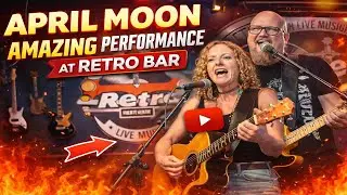 Epic Night Out in Corralejo! Dinner at Retro Bar + AMAZING April Moon Live Show 🔥