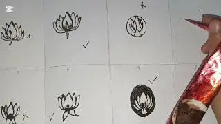 Henna design  with inverse Designs /lesson 4 creating stunning negative space pattern 