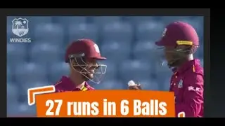 27 runs in a over || Sherfane Rutherford amazing batting || Sunrisers Hyderabad new Cricketer #Riser
