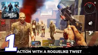 Zombie State: FPS Shooting - Part 1 Surviving the Apocalypse and Headshot Mastery - Android Gameplay