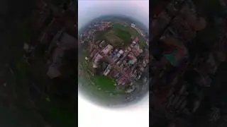 Dji mini 3 pro drone 360&deg; view #shorts #drone #dronevideo #drone360 #djimini3pro #edituwant