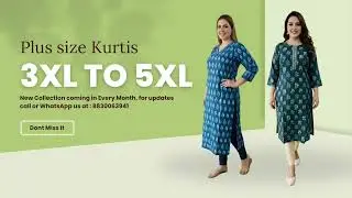 Plus size Kurtis by STYLE XO