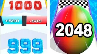 Ball Run 3D VS Crowd Number - MAX ALL LEVEL Speedrun Android/iOS Gameplay