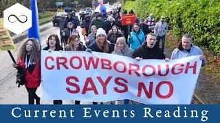 Current Events: Crowborough Judicial Review Over Asylum Seekers Camp Tarot Reading