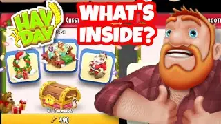 Opening New Holiday Mystery Chest in Hay Day