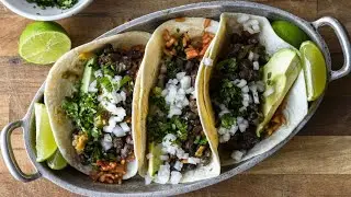 We Have Beef Tacos Lengua #Burrito Rice & Beans.