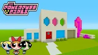 Minecraft Tutorial: How To Make The PowerPuff Girls House (The PowerPuff Girls )