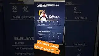 MLB the Show Trade Logic is ridiculously broken AF!!!