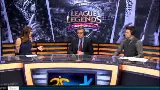 Fnatic vs H2K Gaming Game 1 post-match analyst desk | Semi Finals S5 EU LCS Spring 2015