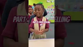 Part 2: Prek Spelling Bee #vlog #prek #trending #kids #preschoolteacher #trendingvideo #preschool