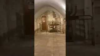 Walking in King David's Tomb 🤴