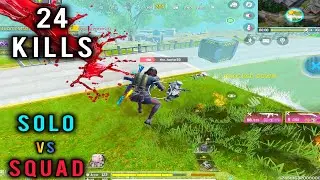 24 kills 🔥 solo vs squad 💥 tournament alcatraz codmobile 