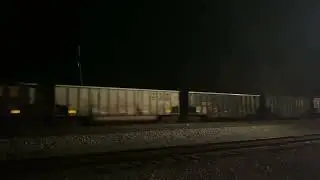 CSX 337 leads empty coal hoppers westbound past Hancock MD