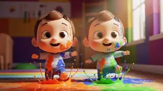 Fiesta de Salpicaduras de Color 🎨 | Canci&oacute;n Infantil de Colores | Baby Song Espa&ntilde;ol para Ni&ntilde;os 🎶