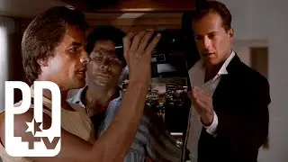 Crockett & Tubbs Spy On Bruce Willis | Miami Vice | PD TV