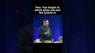 Pov: You forgot the glass with poison #shorts #memes #oppenheimer