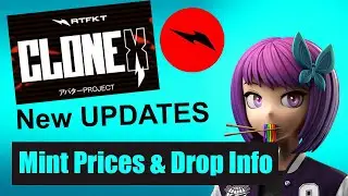 CloneX RTFTK NFT Drop Information | High End 3d MetaVerse Avatars