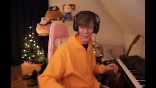 Fundy playing the piano