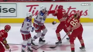 Travis Hamonic vs Jaroslav Chmelar, Rangers @ Wings - 7th Nov 2025