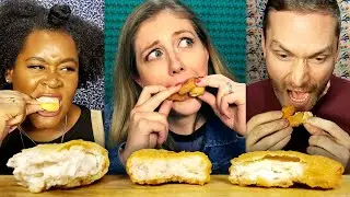 Taste Test: PLANT-based vs REAL chicken nuggets