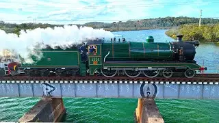 NSWGR 3526 NSWDR 4916 Express To Kiama - 'Gong to Berry Aug25