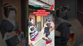 Jangan Foto Geisha Sembarangan