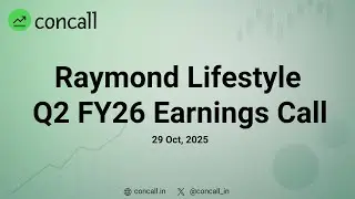 Raymond Lifestyle Ltd Q2 FY26 Earnings Conference Call | Concall.in
