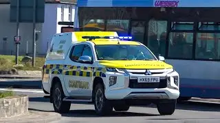 *HMCG* Portland Bill Coastguard Responding on Blues