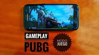Gameplay PUBG Mobile Samsung Galaxy S7 Edge en Modo juego