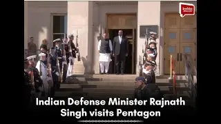 Indian Defense Minister Rajnath Singh visits Pentagon || India Abroad