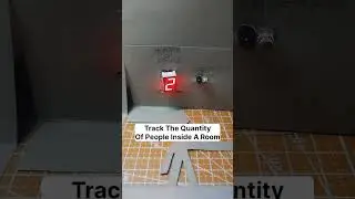 DIY People Counter with IR Sensor + Seven Segment Display | Electronics Project