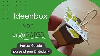 Herbstliches Goodie in Eichelform - ergoPAPER - Kartenmacherei und mehr