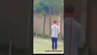Talented boy. #blindchallenge